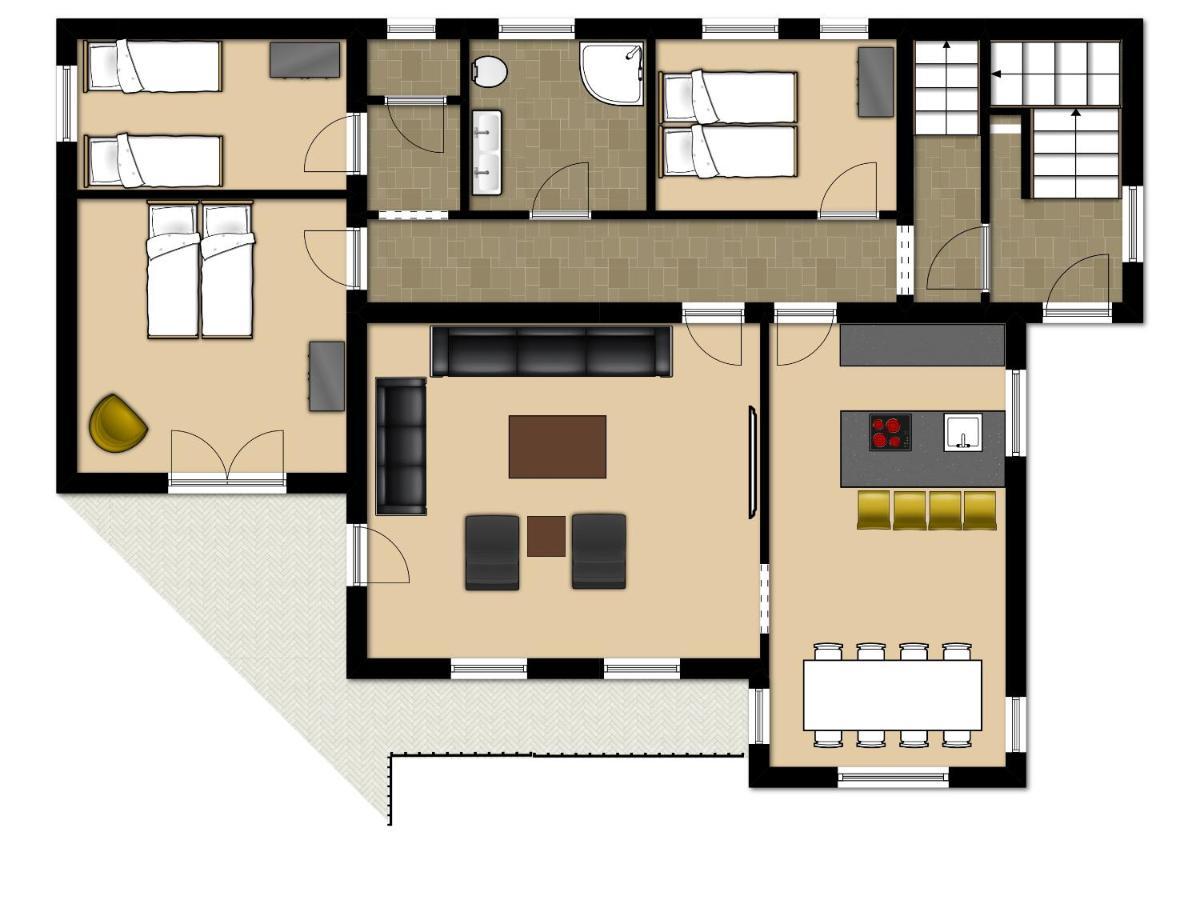 Apartmán Haus Almkreek Kaprun Exteriér fotografie