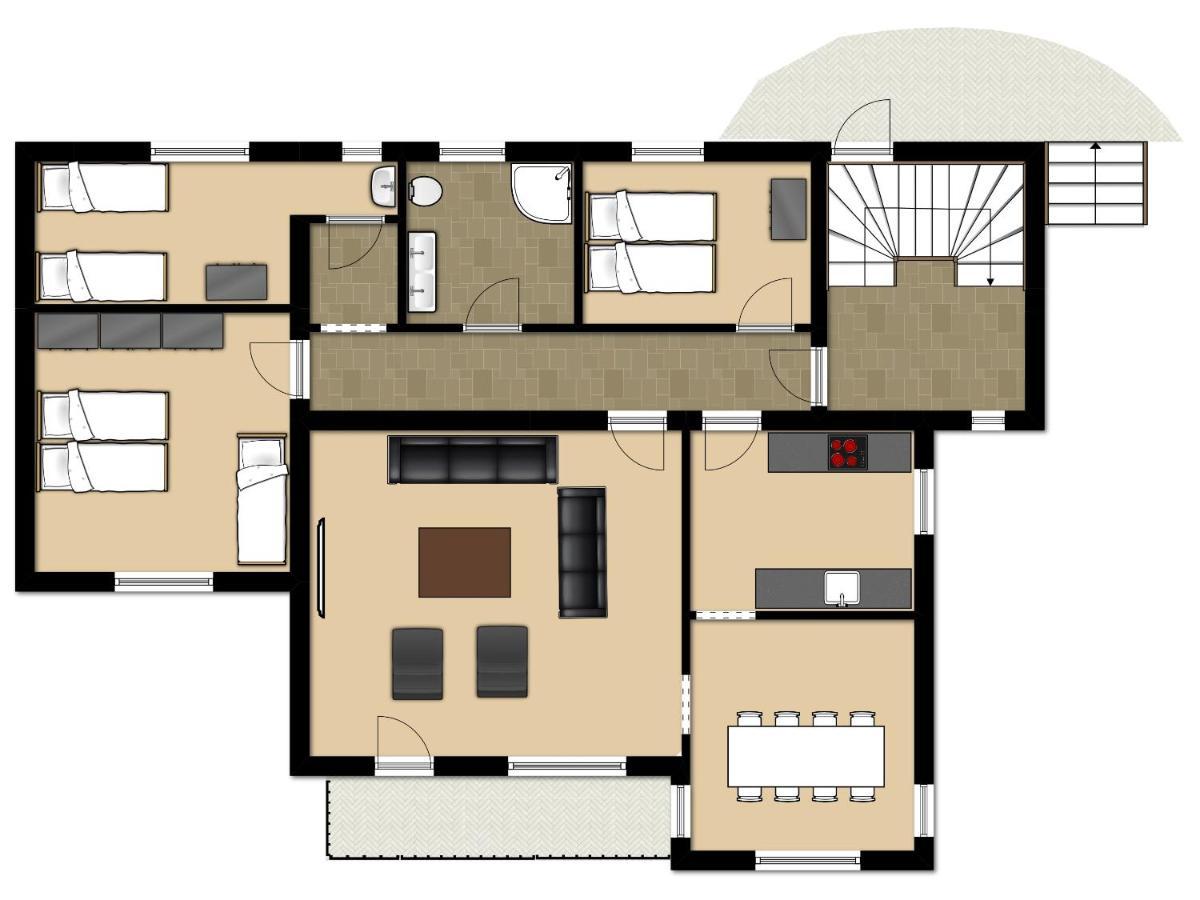 Apartmán Haus Almkreek Kaprun Exteriér fotografie
